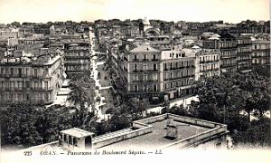 Oran - Boulevard Seguin - Panorama